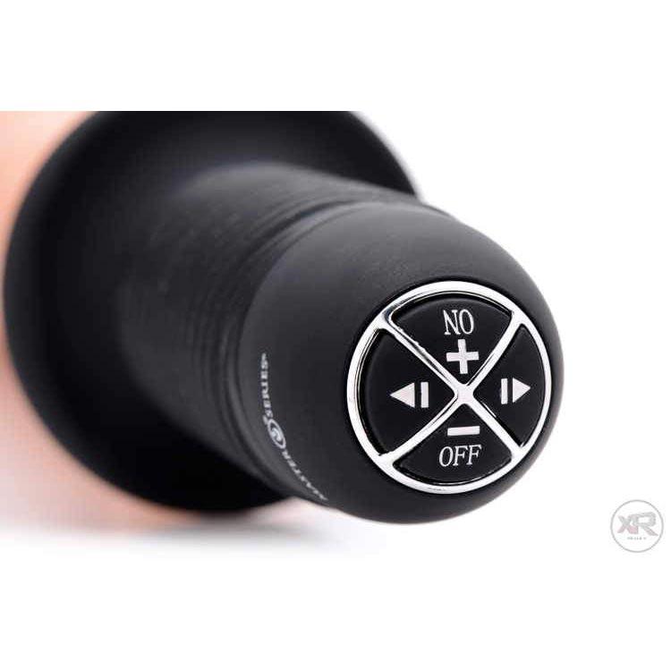 Onslaught 13 Mode XL Vibrating Dildo Thruster - DealByEthan.gay loves Master Series