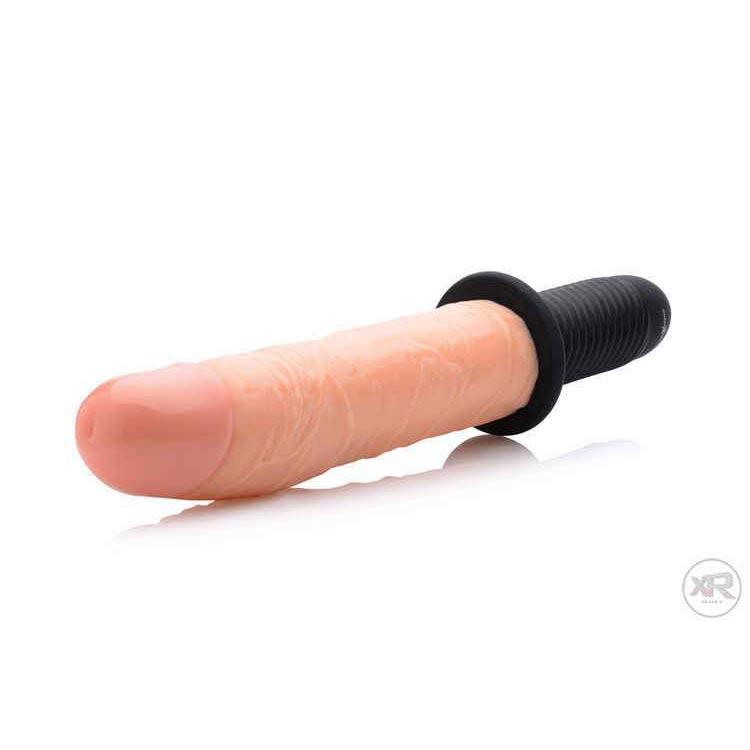 Onslaught 13 Mode XL Vibrating Dildo Thruster - DealByEthan.gay loves Master Series