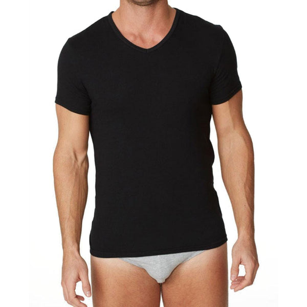 Parker & Max PMFPCS-TVN1 Classic Cotton Stretch V-Neck T-Shirt - DealByEthan.gay loves Parker & Max