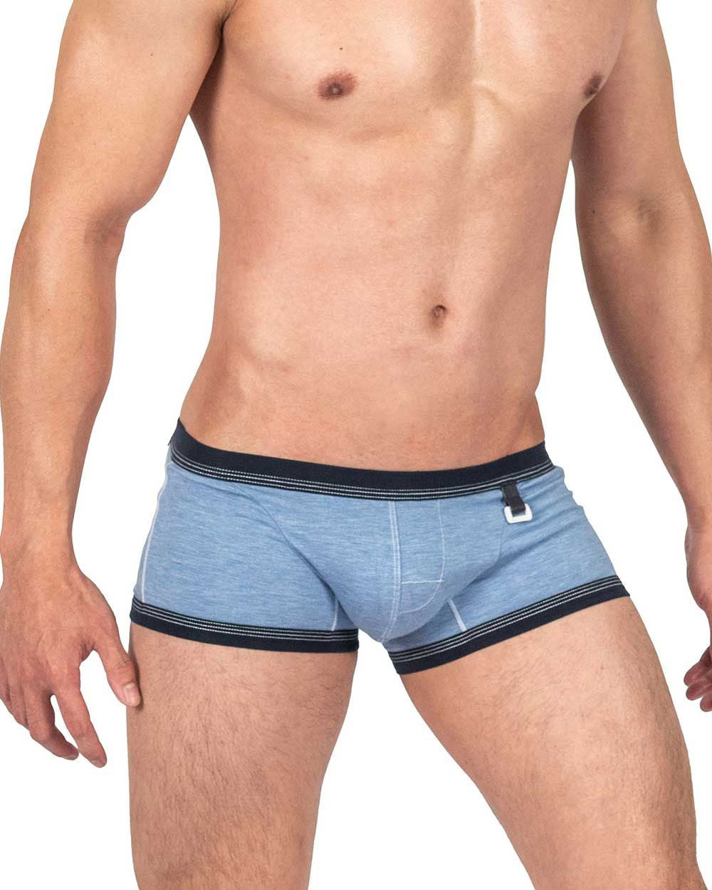 Private Structure LCUT4359 Barn Boy Low Rise Trunk Color Denim - DealByEthan.gay loves Private Structure