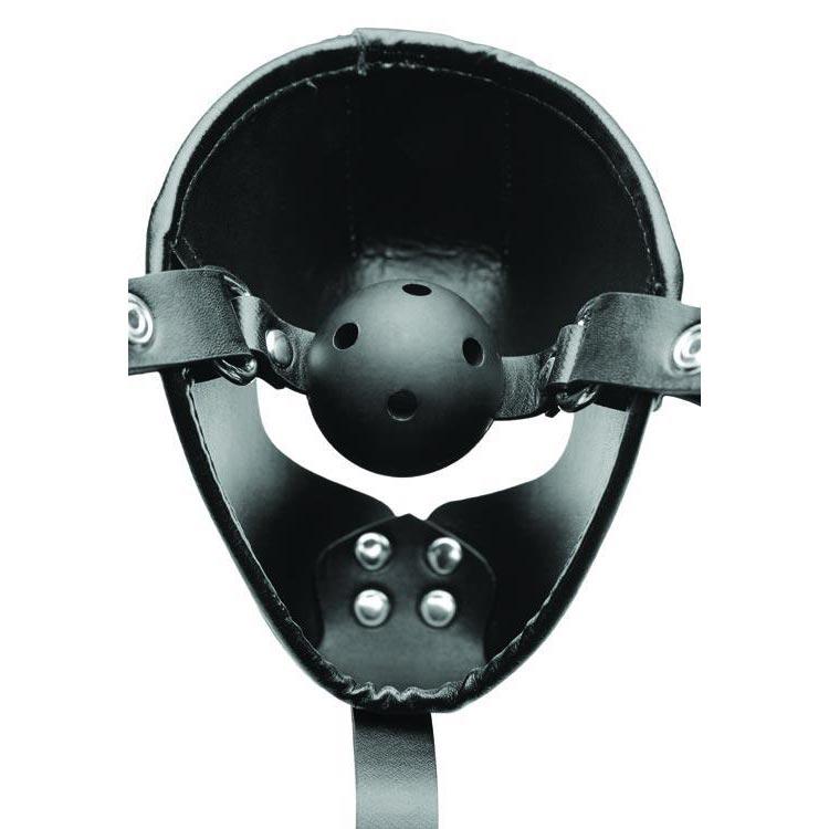 Pup Puppy Play Hood and Breathable Ball Gag - DealByEthan.gay loves Master Series