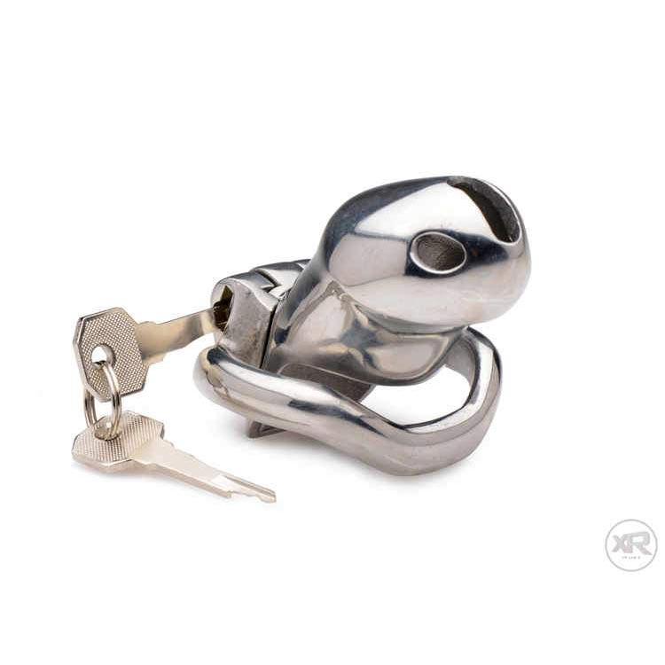 Rikers 24-7 Stainless Steel Locking Chastity Cage - DealByEthan.gay loves Master Series