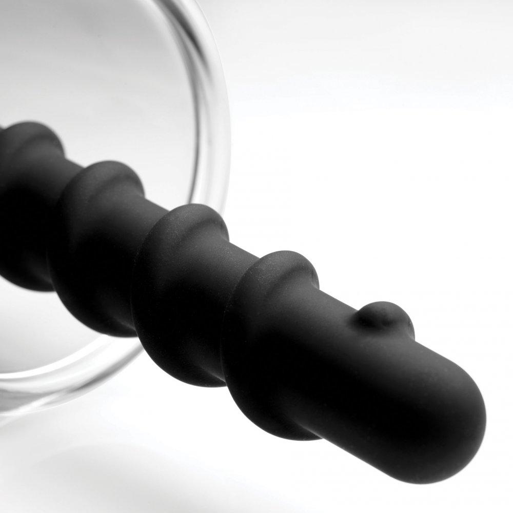 Rosebud Driller Cylinder with Silicone Swirl Insert - DealByEthan.gay loves Master Series