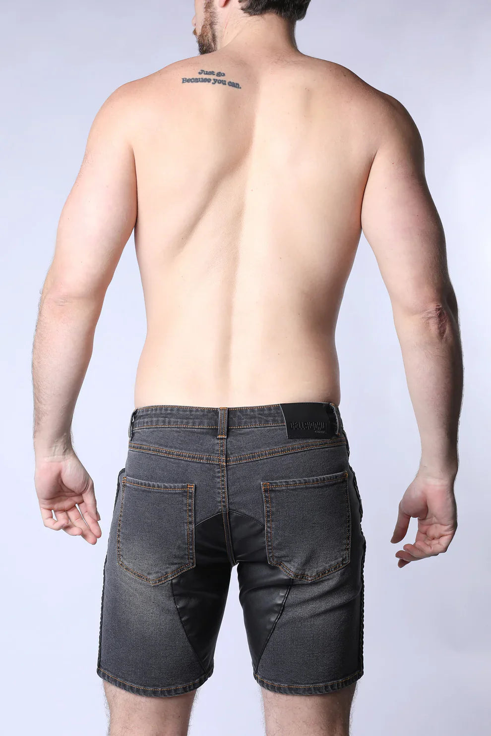SADDLEBACK DENIM SHORT - DealByEthan.gay loves CellBlock13