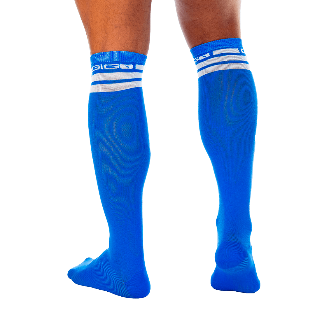 BLUE SOCKS - Men's blue stockings