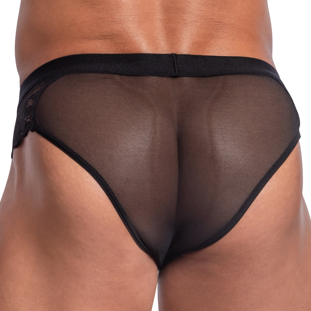 Secret Male SMI053 Steel Ring Sheer Bikini - DealByEthan.gay loves Secret Male