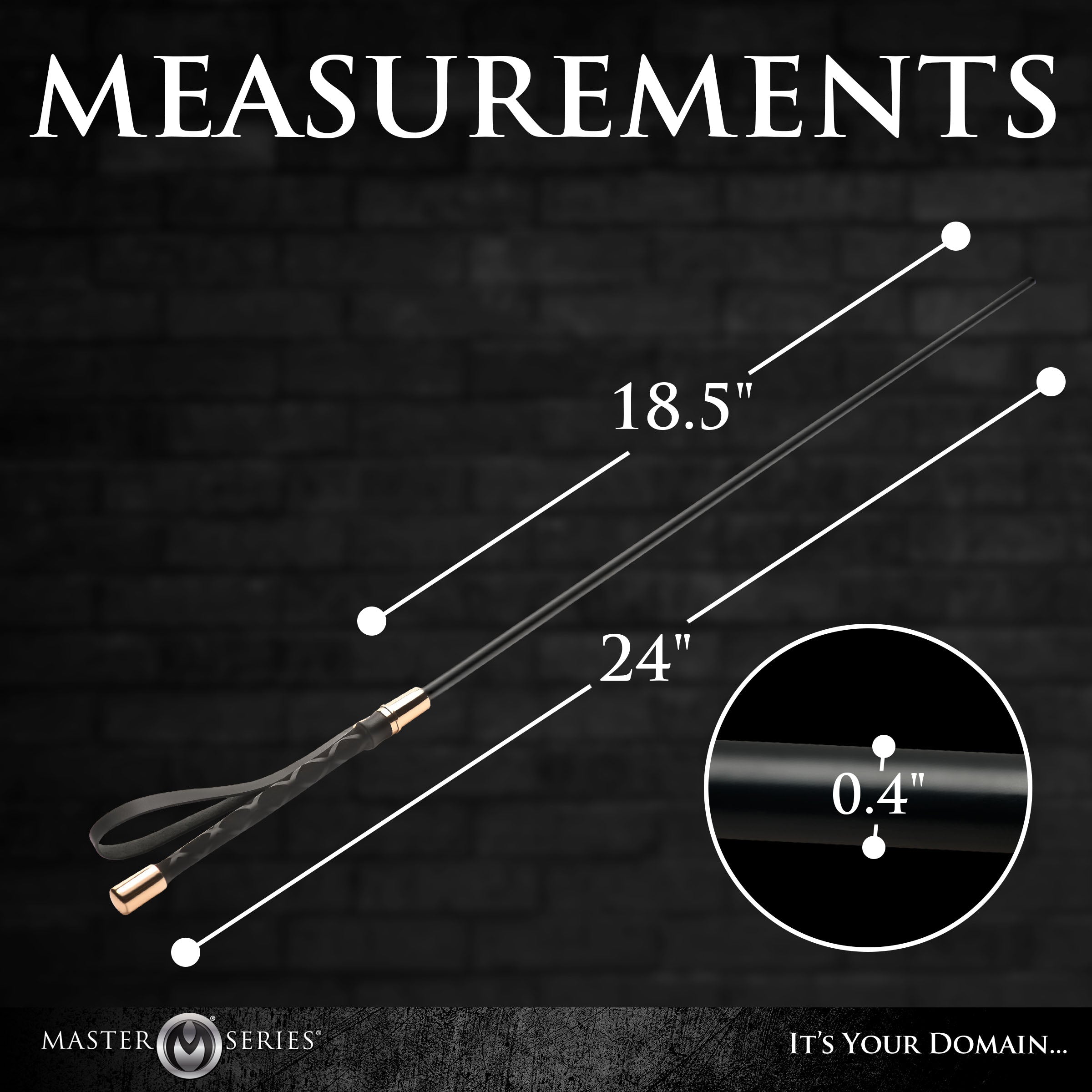 Sinful Impact Cane - DealByEthan.gay loves Master Series