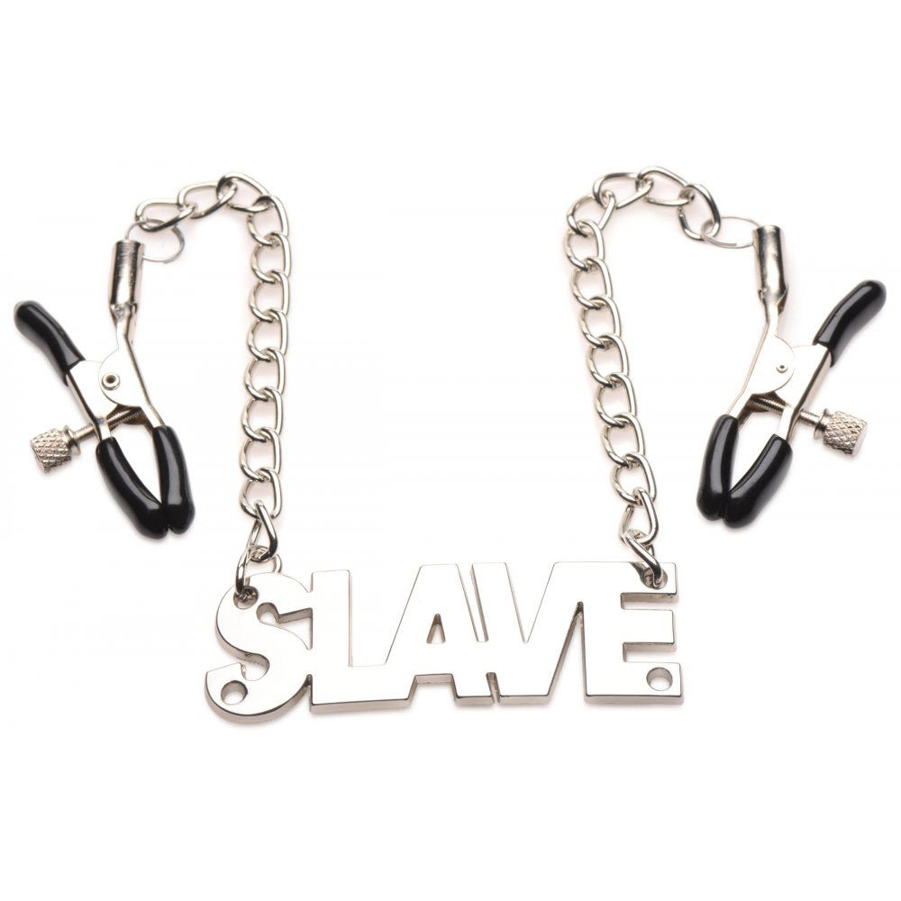 Slave Chain Nipple Clamps - DealByEthan.gay loves Master Series