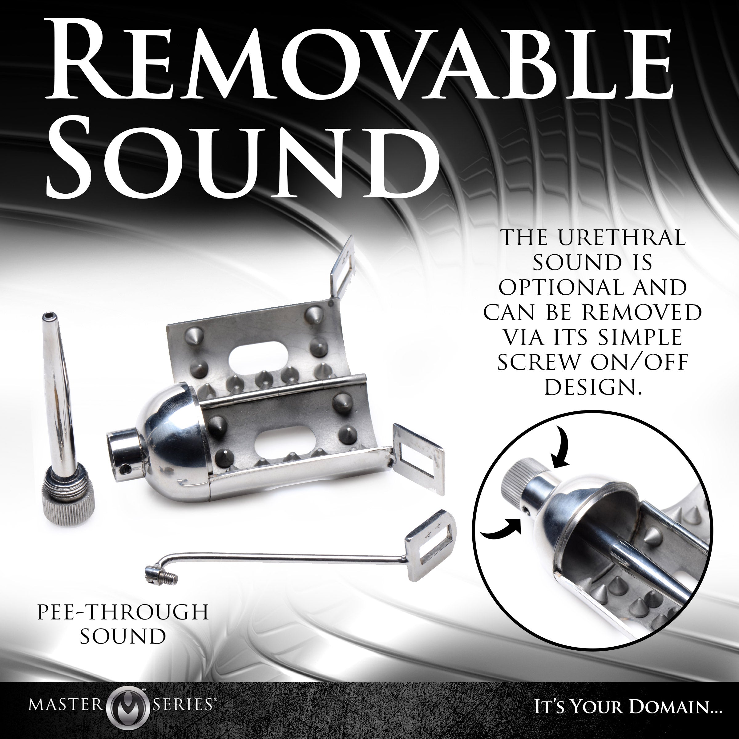 Spiked Chamber Chastity Cage - DealByEthan.gay loves Master Series