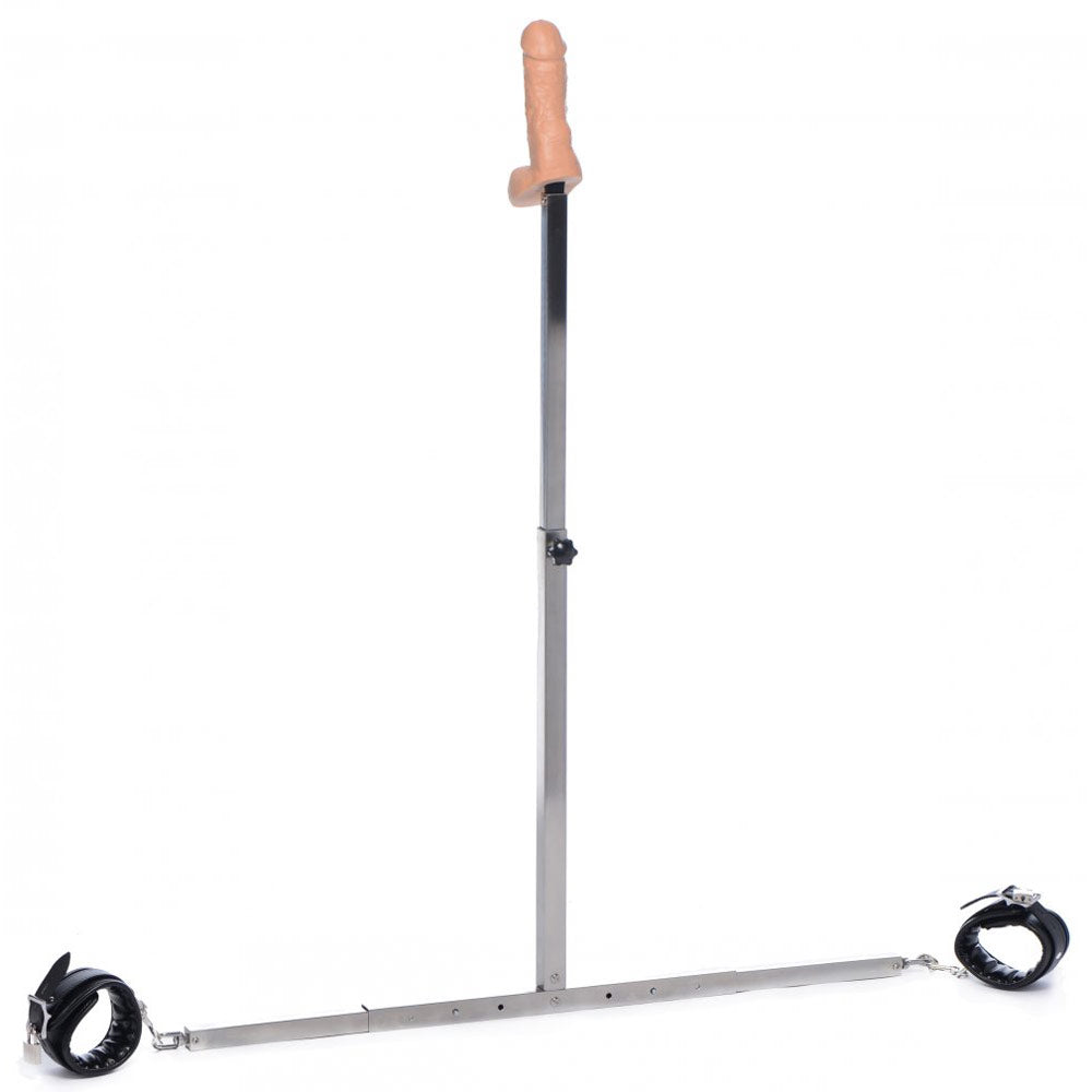 Squat Anal Impaler with Spreader Bar and Cuffs - DealByEthan.gay loves Master Series