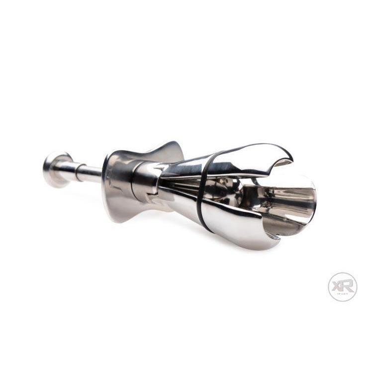 Stainless Steel Locking Anal Plug - DealByEthan.gay loves Master Series
