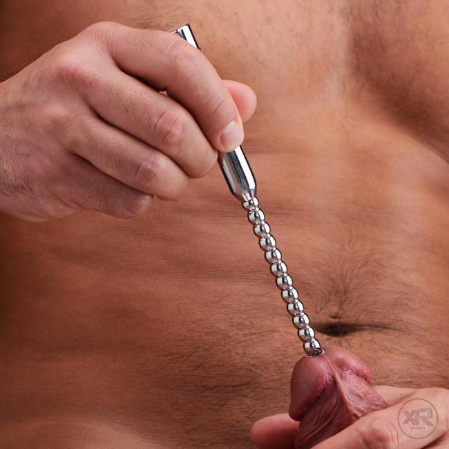 Stainless Steel Vibrating Urethral Sound - DealByEthan.gay loves Master Series