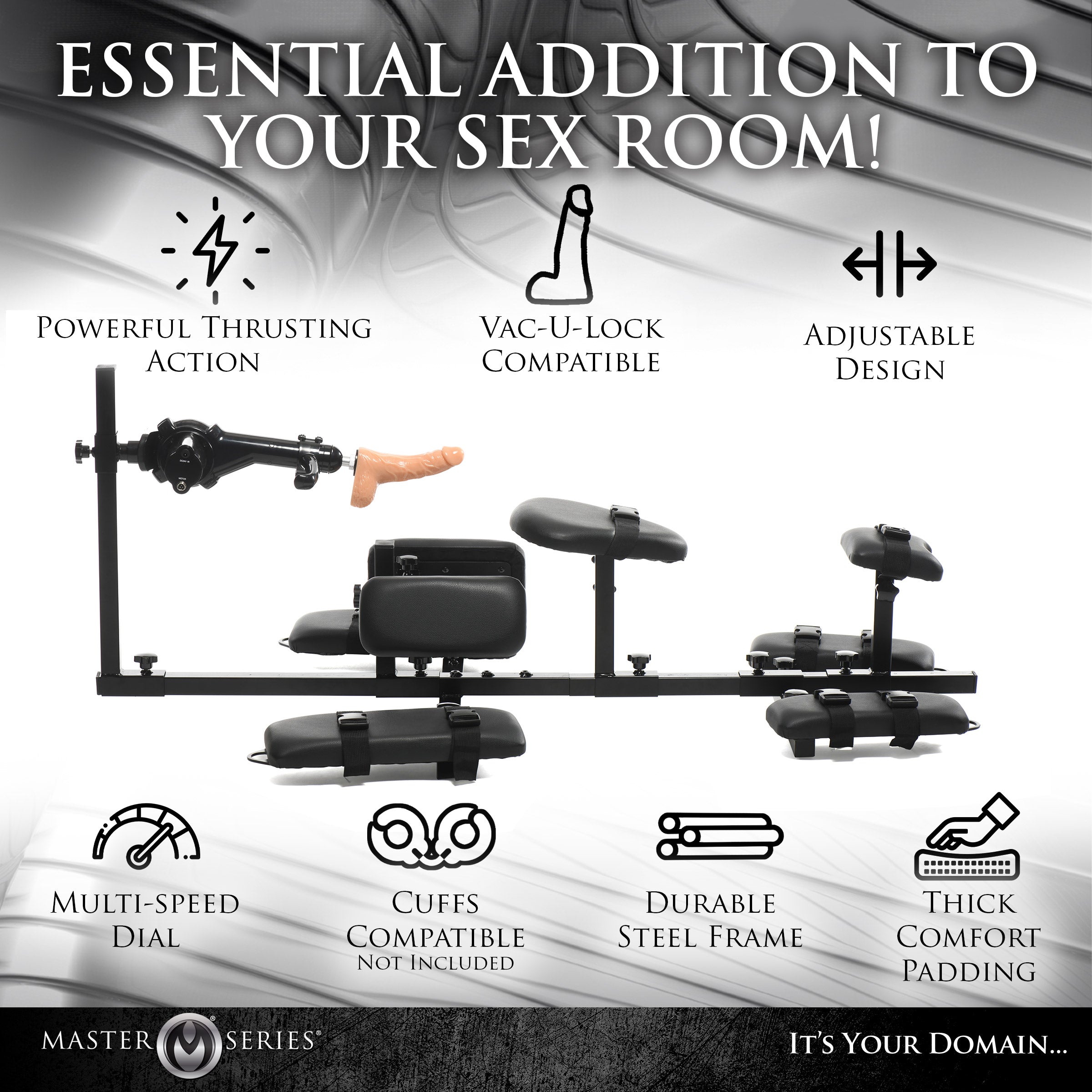 Subversion Deluxe Stockade with Sex Machine - DealByEthan.gay loves Master Series