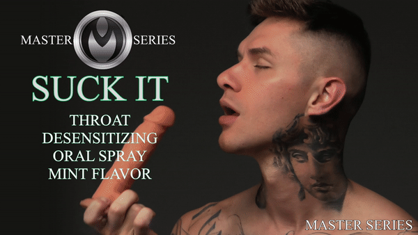 Suck It Throat Desensitizing Spray - DealByEthan.gay loves Master Series