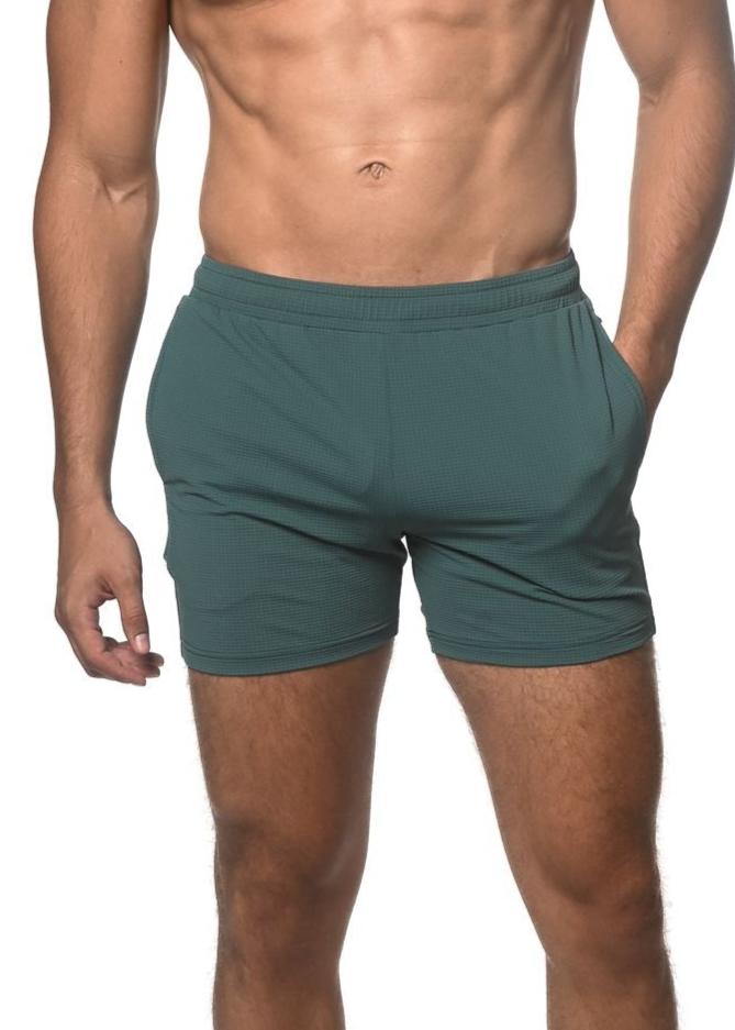 TEXTURED MESH PERFORMANCE SHORT - DealByEthan.gay loves ST33LE