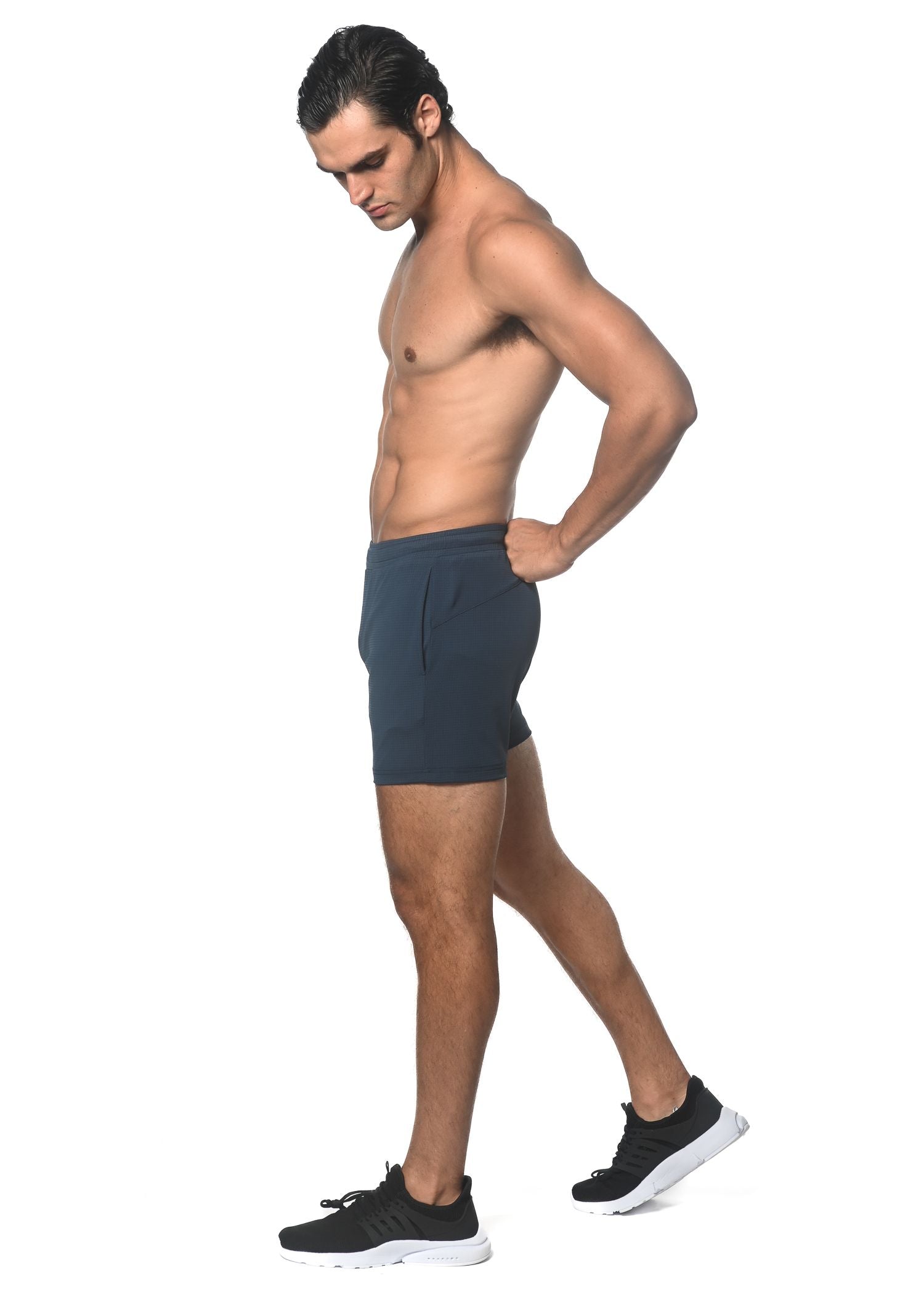 TEXTURED MESH PERFORMANCE SHORT - DealByEthan.gay loves ST33LE