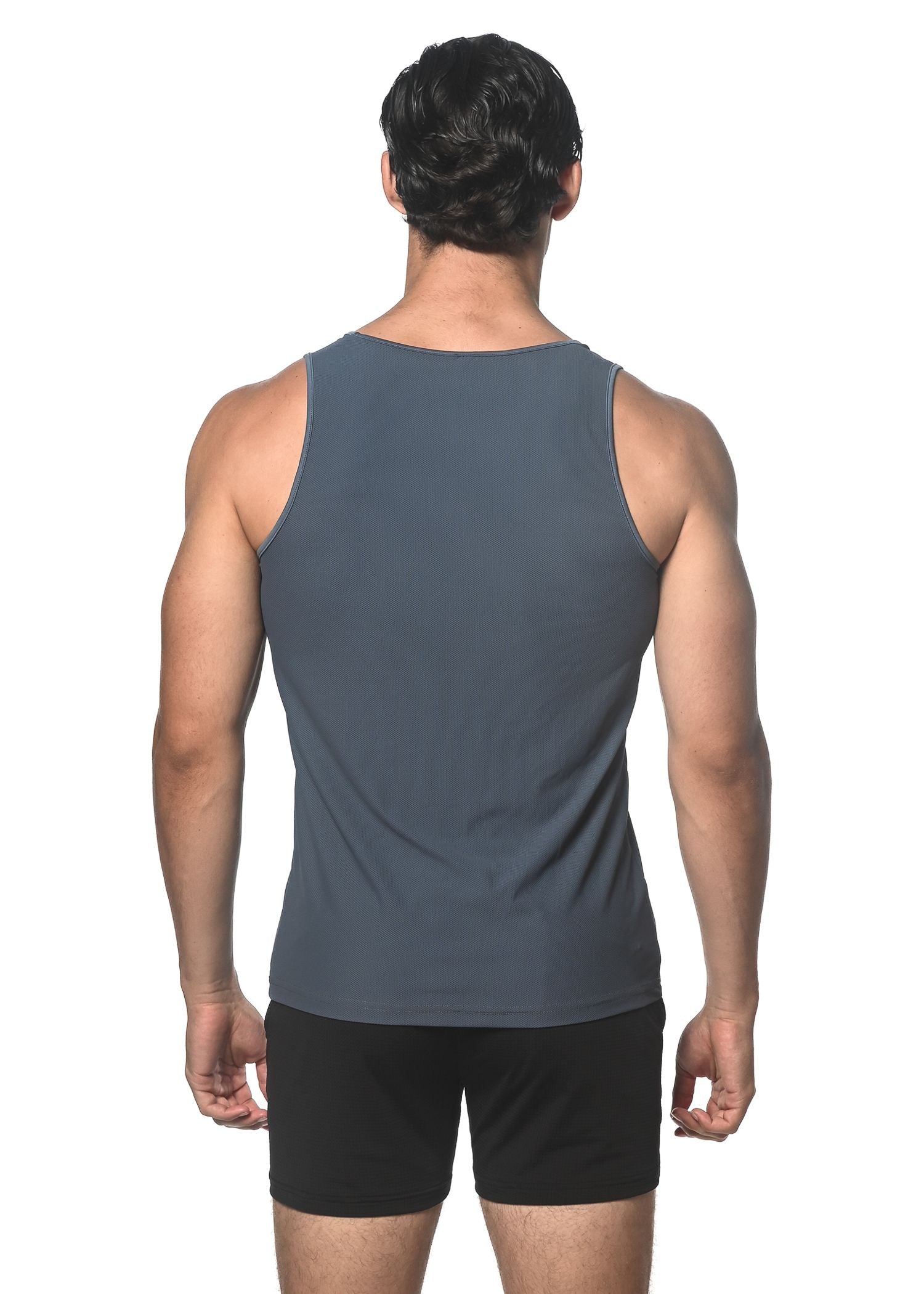 TEXTURED MESH PERFORMANCE TANK - DealByEthan.gay loves ST33LE
