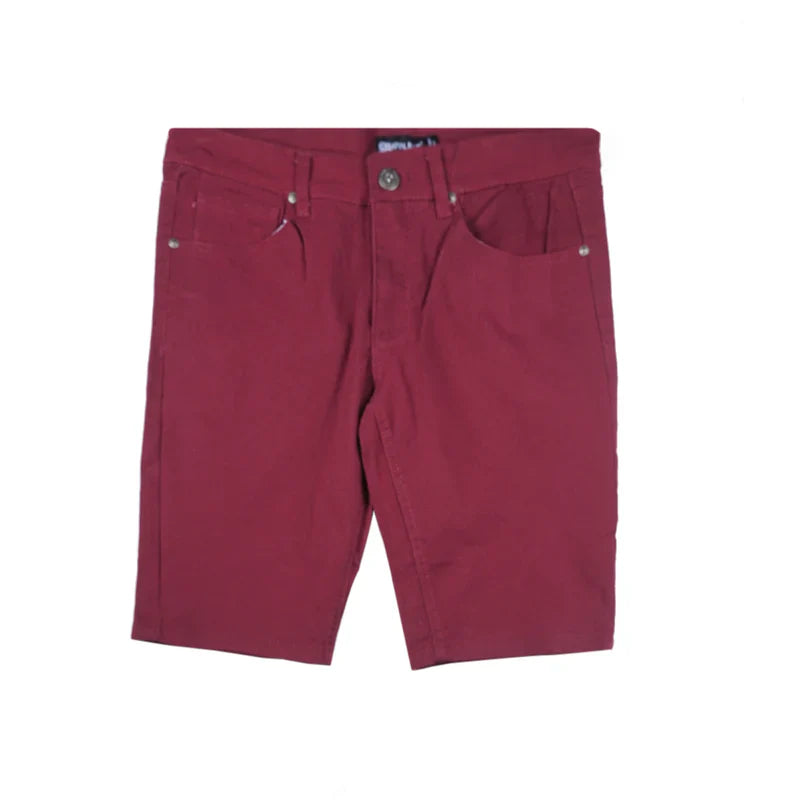 TWILL STRETCH SKINNY SHORT - DealByEthan.gay loves ROYAL BLUE