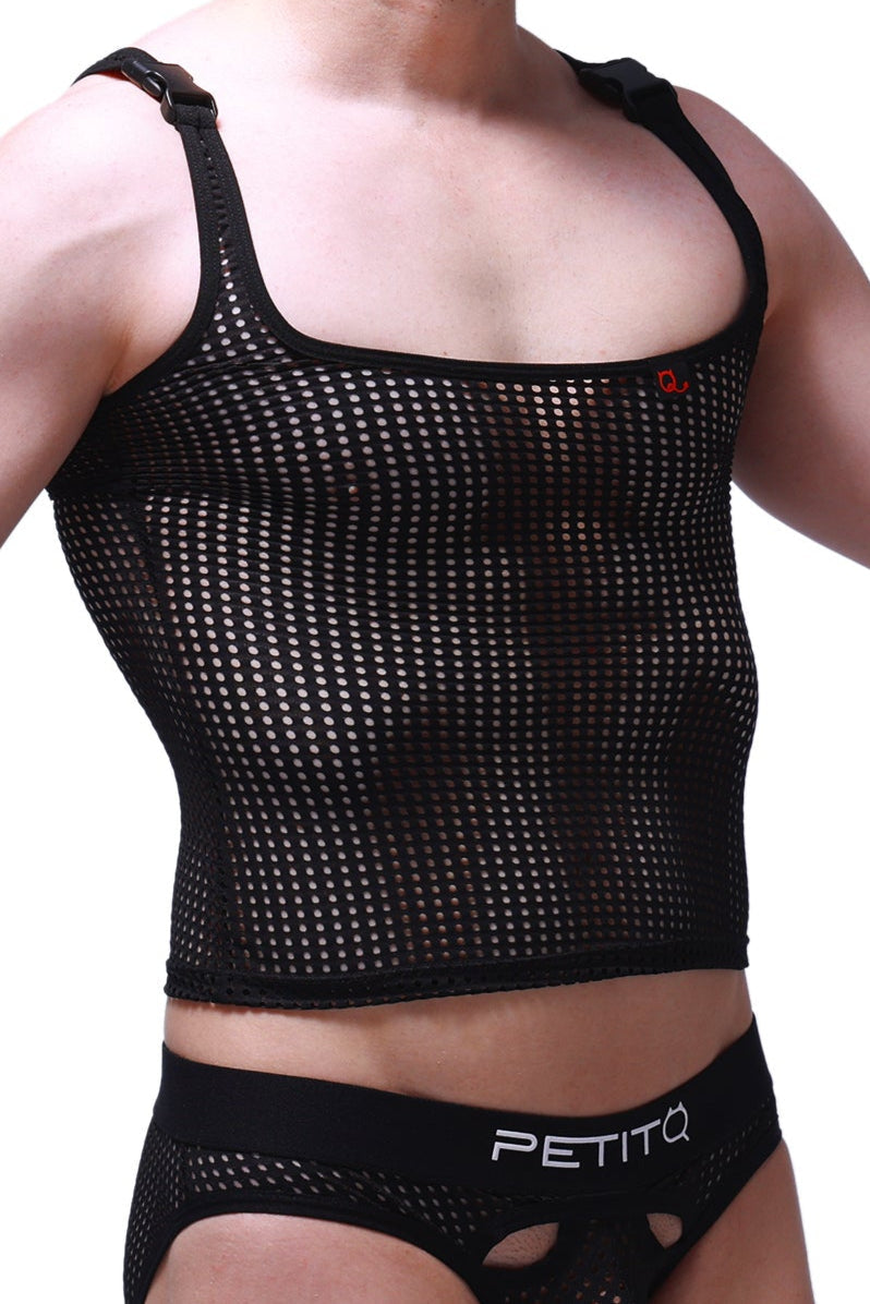 Tank Top Attan Durtol Black - DealByEthan.gay loves PetitQ