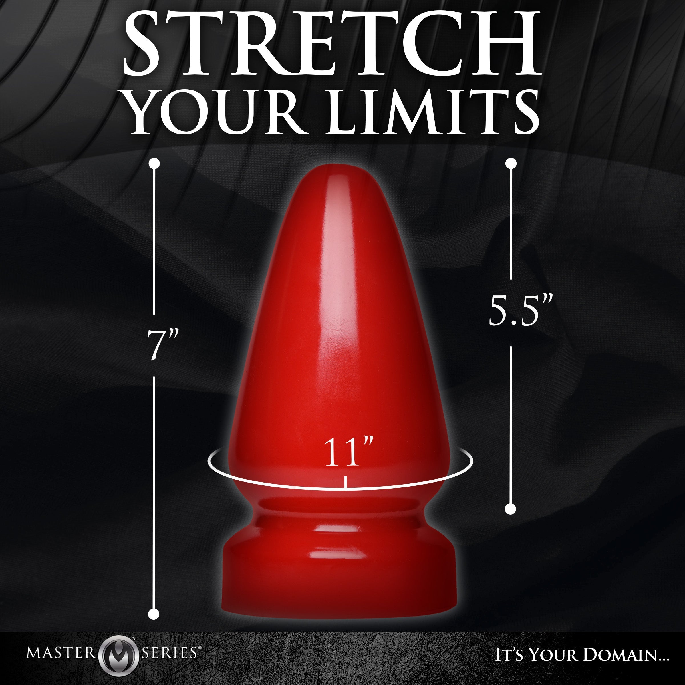 The Anal Destructor Butt Plug - DealByEthan.gay loves Master Series