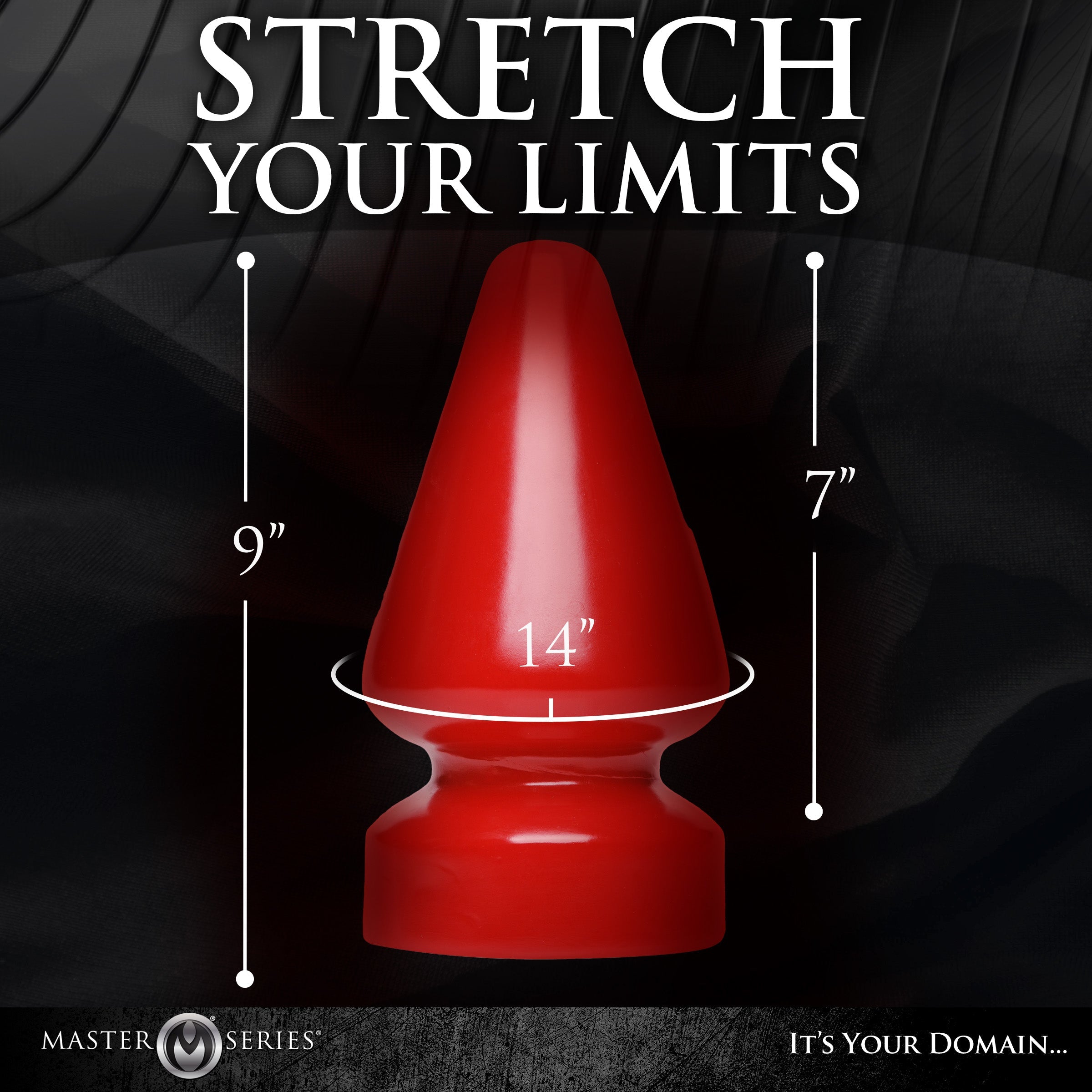 The Anal Destructor Butt Plug - DealByEthan.gay loves Master Series