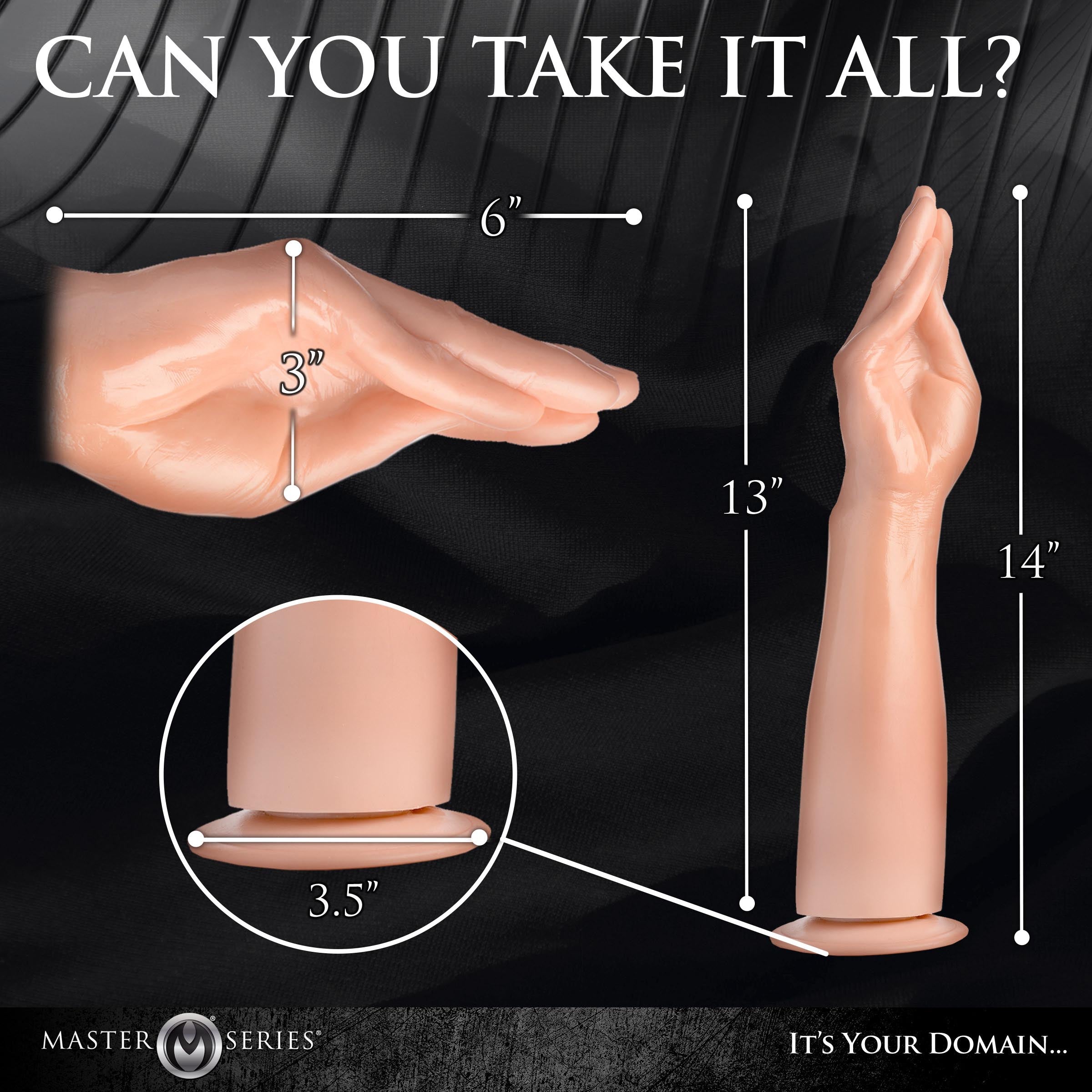 The Fister Hand and Forearm Dildo - DealByEthan.gay loves Master Series