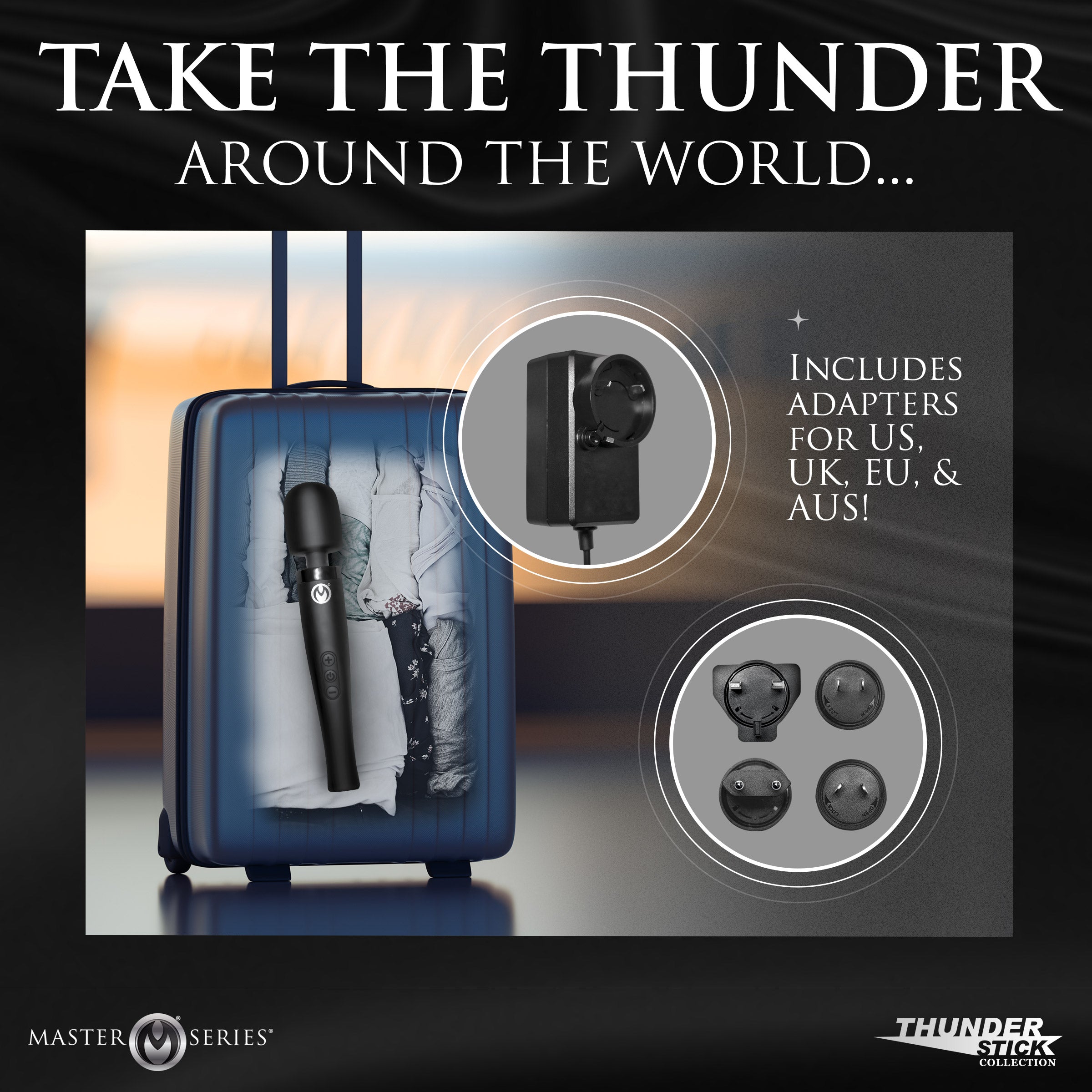 Thunderstick Pro Silicone Wand Massager - DealByEthan.gay loves Master Series