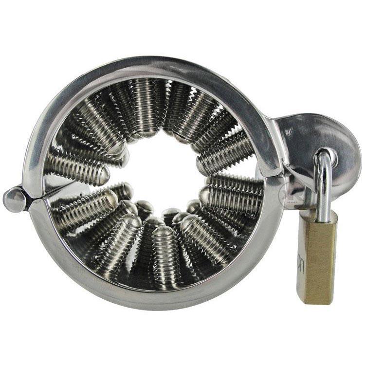 Toms Blunt Spikes Stainless Steel CBT Device - DealByEthan.gay loves Master Series