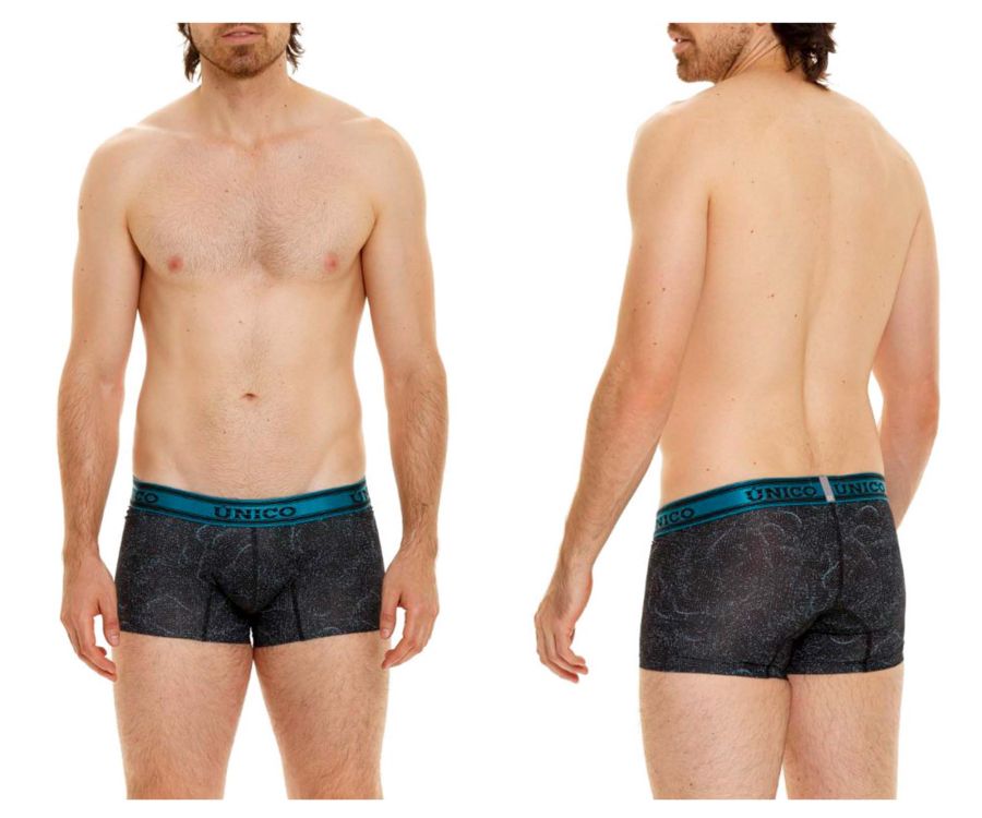 Unico 24020100107 Espuma Trunks Color 99-Black - DealByEthan.gay loves Unico