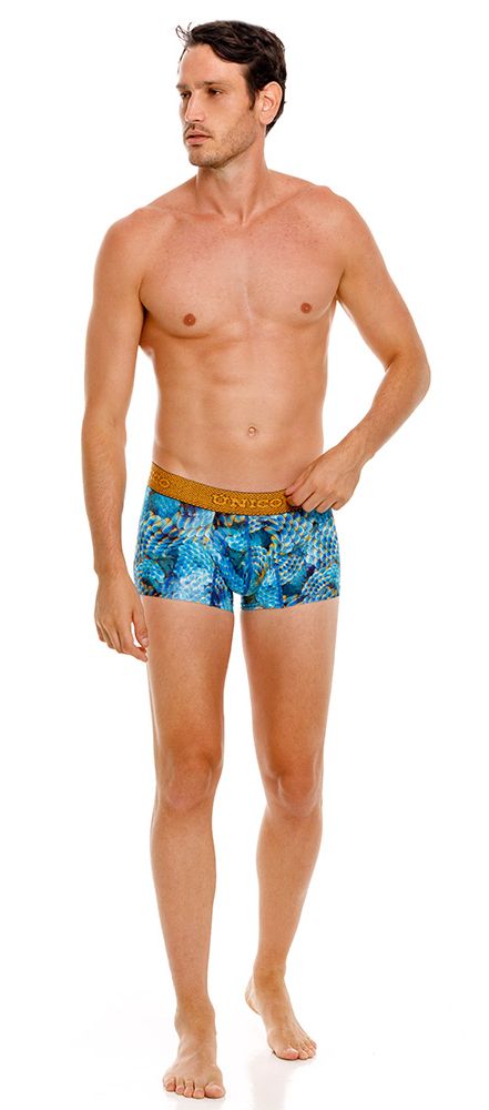 Unico 24080100103 Ondoso Trunks Color 46-Blue - DealByEthan.gay loves Unico