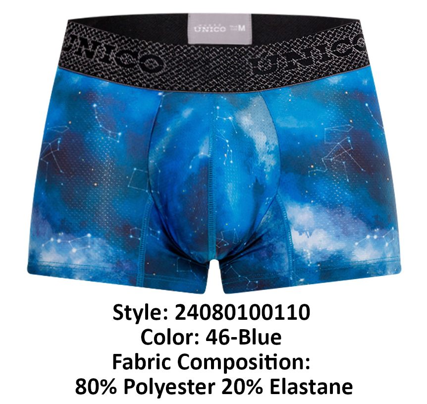 Unico 24080100110 Infinito Trunks Color 46-Blue - DealByEthan.gay loves Unico