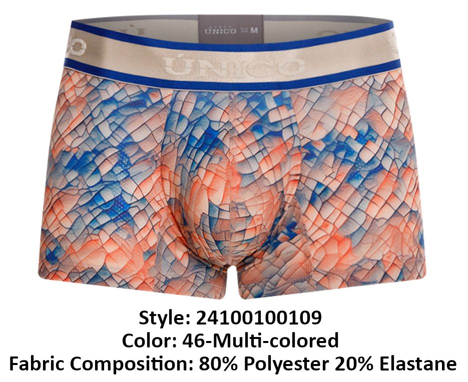 Unico 24100100109 Aforo Trunks Color 46-Multi-colored - DealByEthan.gay loves Unico