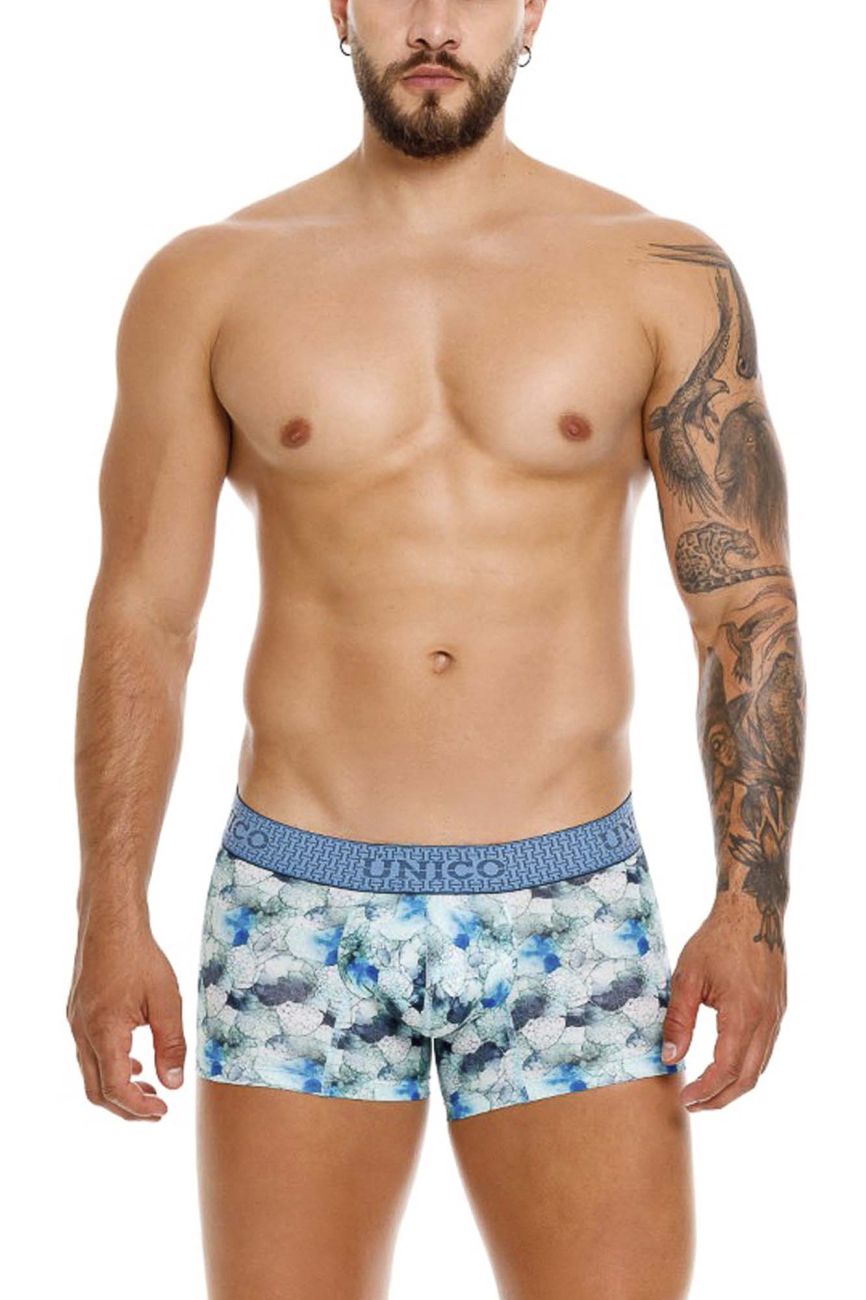 Unico 25020100104 Abalon Trunks Color 43-Blue - DealByEthan.gay loves Unico