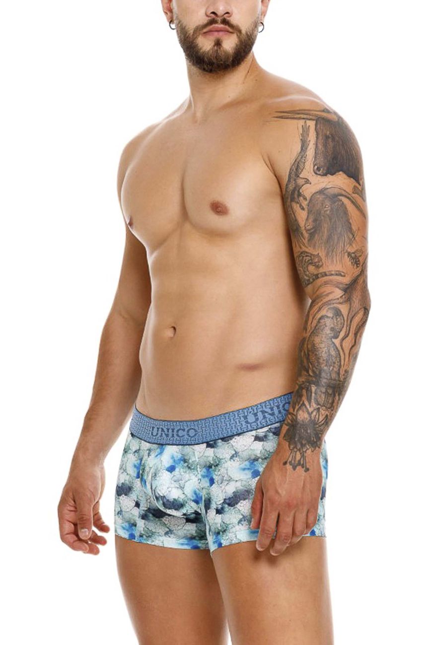 Unico 25020100104 Abalon Trunks Color 43-Blue - DealByEthan.gay loves Unico