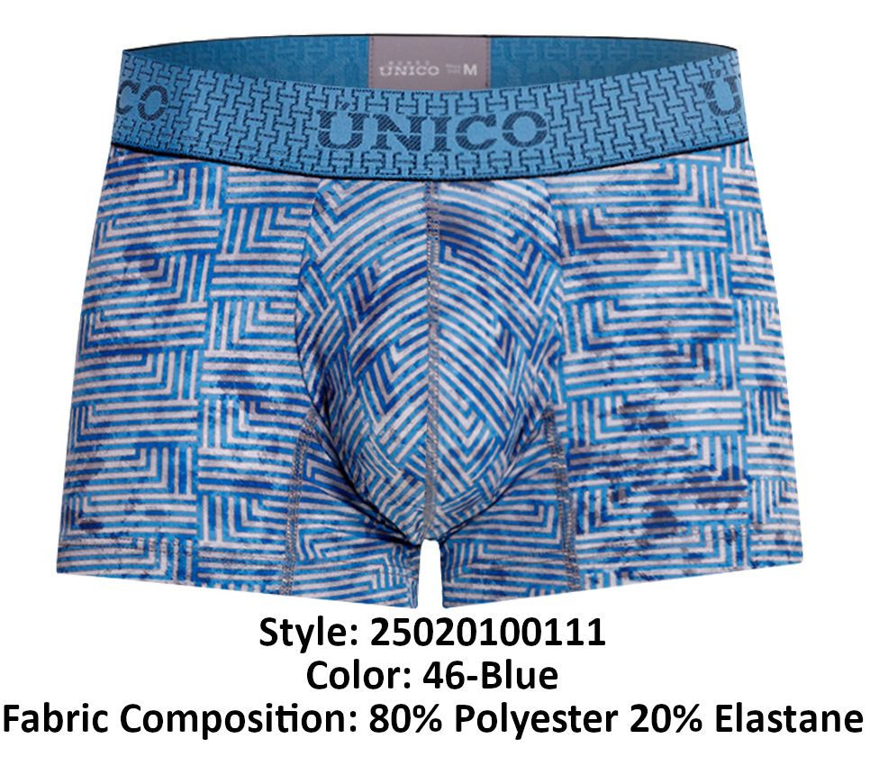 Unico 25020100111 Ostion Trunks Color 46-Blue - DealByEthan.gay loves Unico