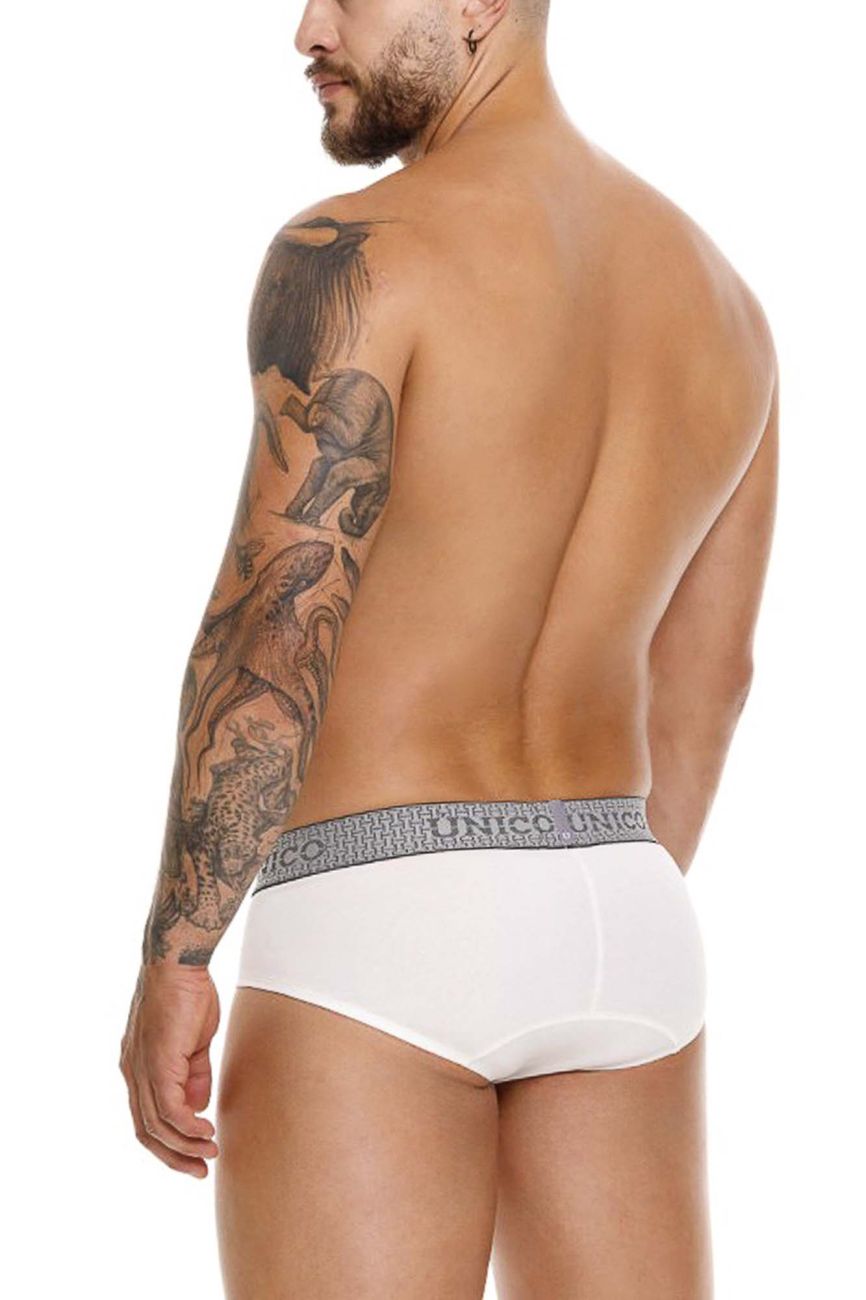 Unico 25020101120 Marfil Briefs Color 02-White - DealByEthan.gay loves Unico