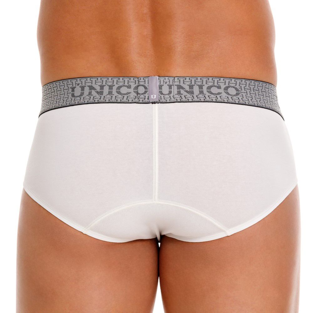 Unico 25020101120 Marfil Briefs Color 02-White - DealByEthan.gay loves Unico