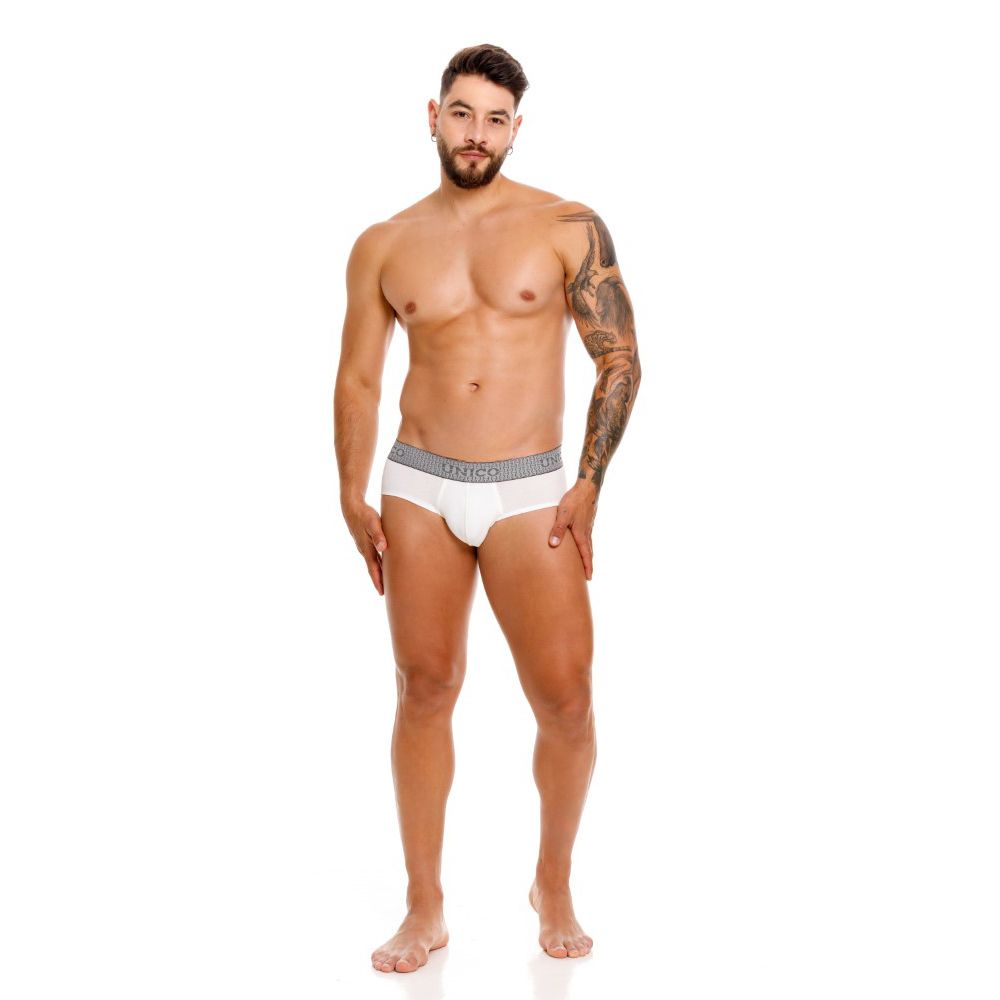 Unico 25020101120 Marfil Briefs Color 02-White - DealByEthan.gay loves Unico