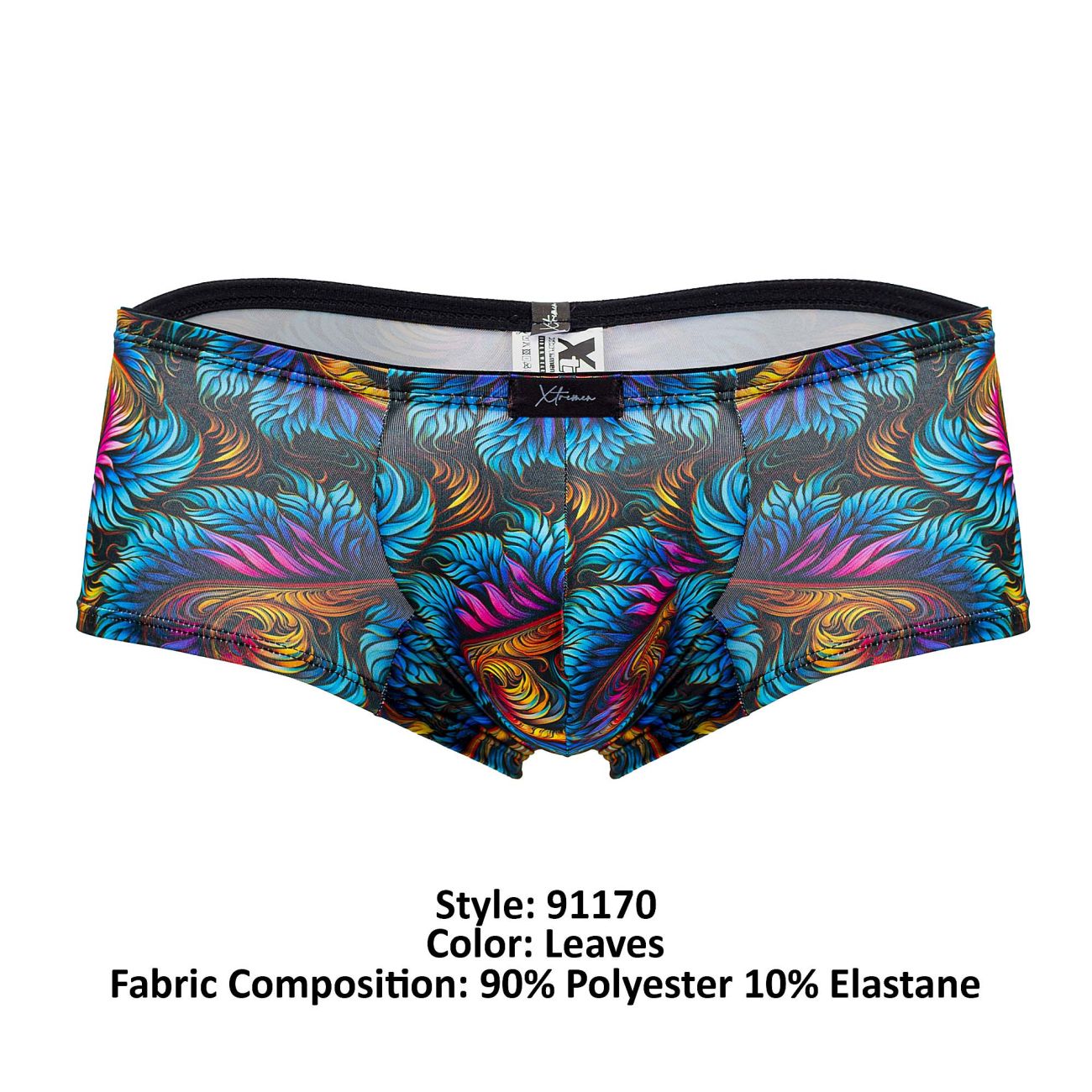 Xtremen 91170 Printed Trunks Color Leaves - DealByEthan.gay loves Xtremen