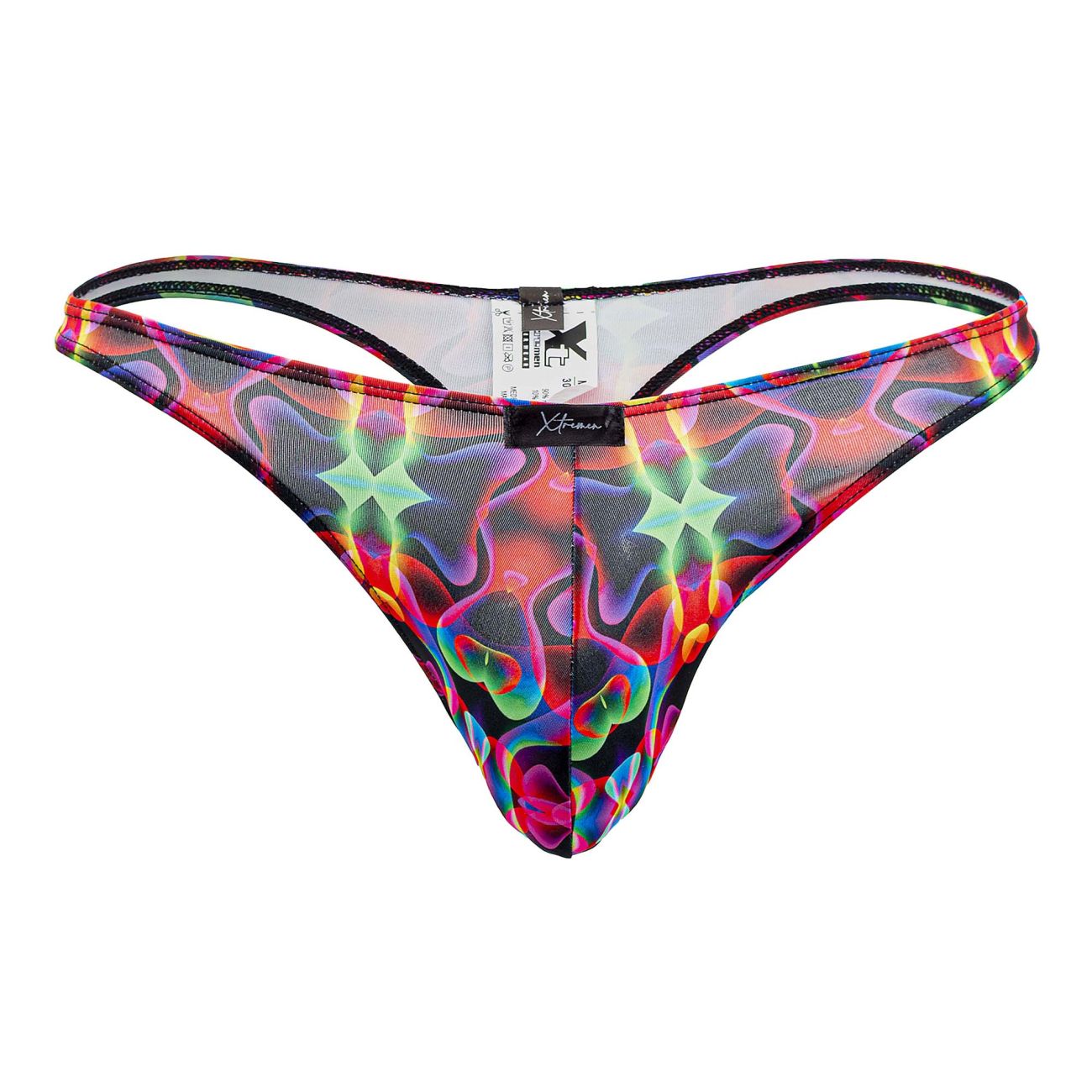 Xtremen 91171 Printed Thongs Color Bows - DealByEthan.gay loves Xtremen