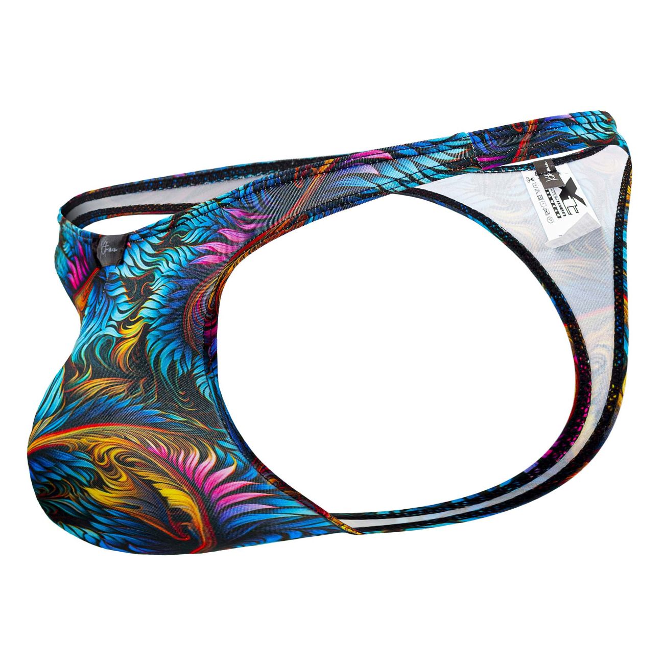 Xtremen 91171 Printed Thongs Color Leaves - DealByEthan.gay loves Xtremen