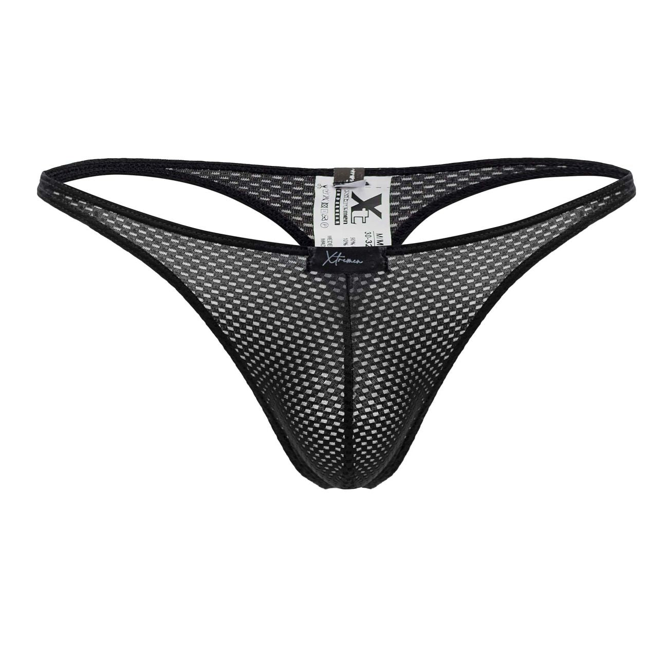 Xtremen 91185 Mesh Thongs Color Black - DealByEthan.gay loves Xtremen