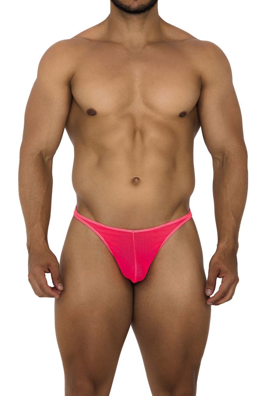 Xtremen 91189 Tulle Mesh Thongs Color Pink - DealByEthan.gay loves Xtremen