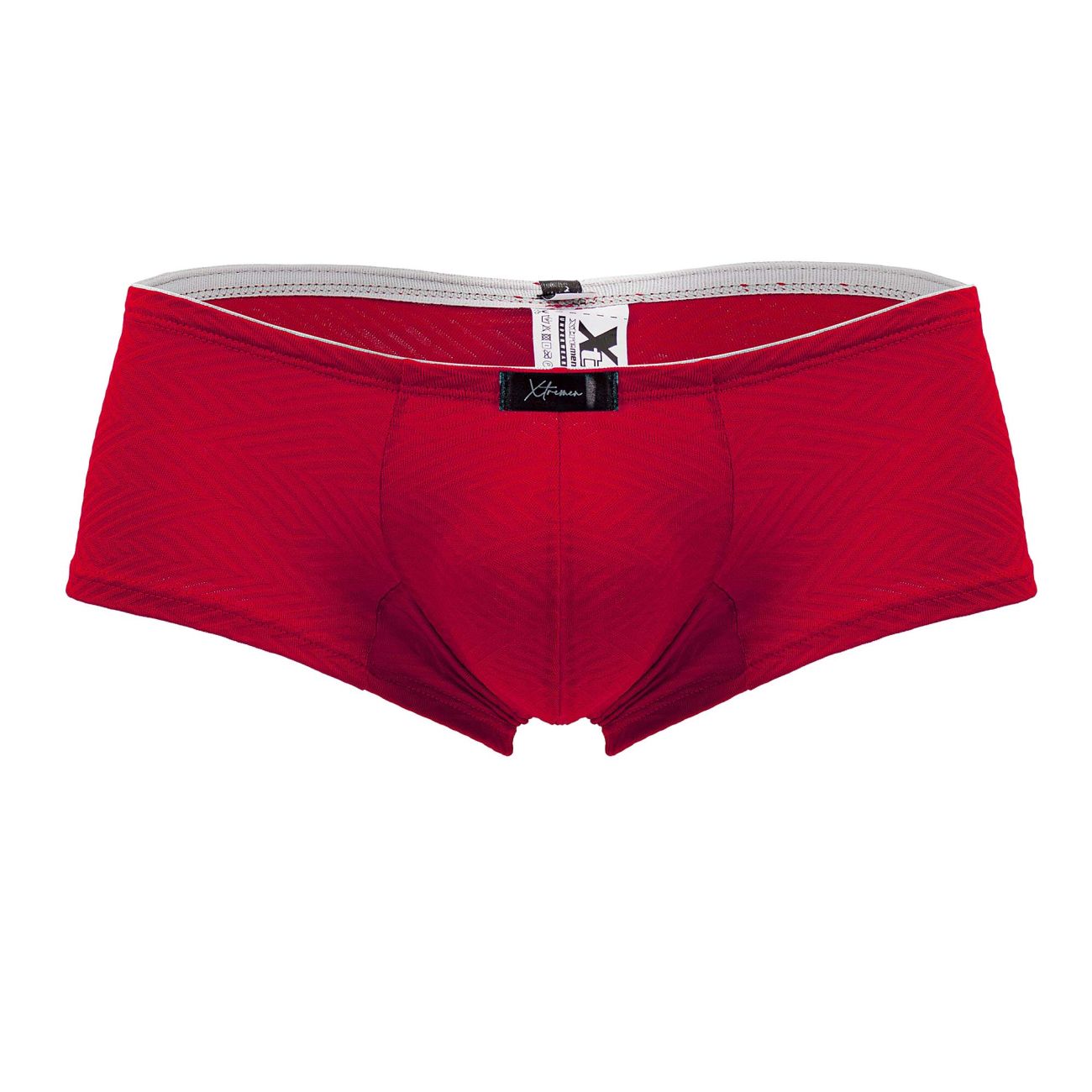 Xtremen 91190 Jacquard Trunks Color Red - DealByEthan.gay loves Xtremen