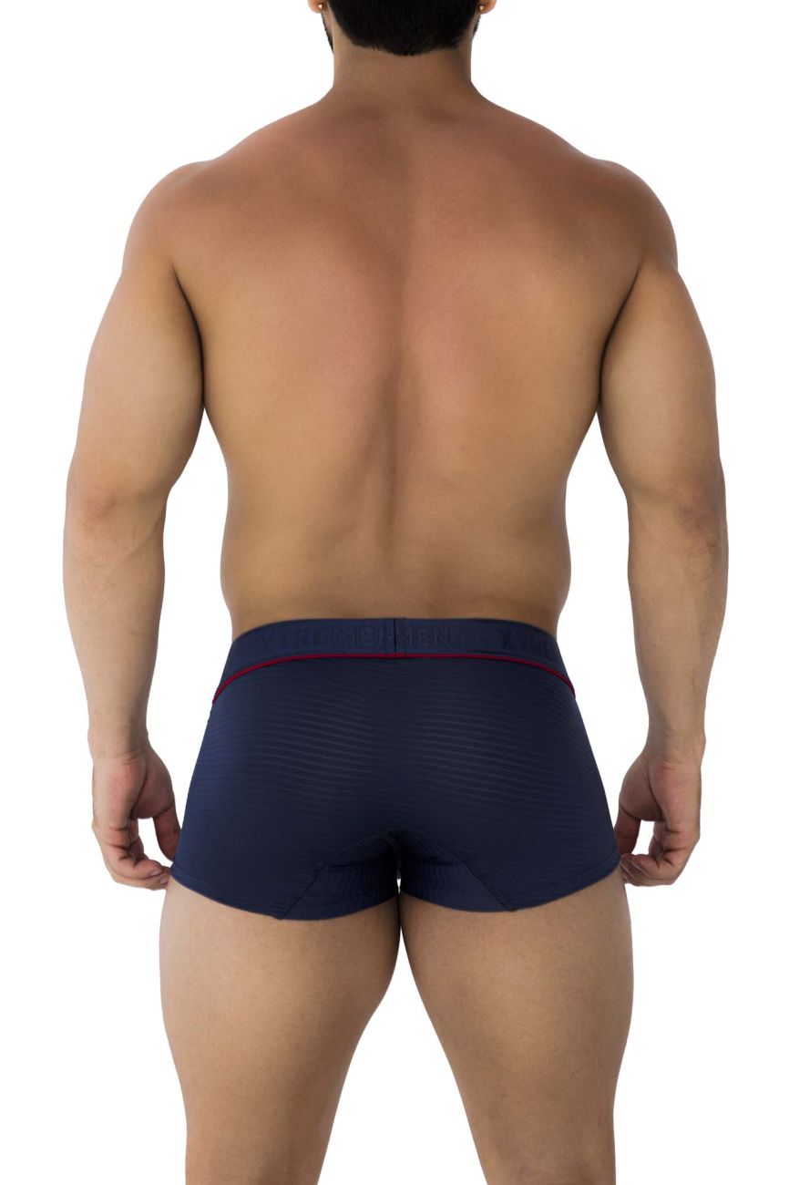 Xtremen 91196 Jacquard Trunks Color Dark Blue - DealByEthan.gay loves Xtremen