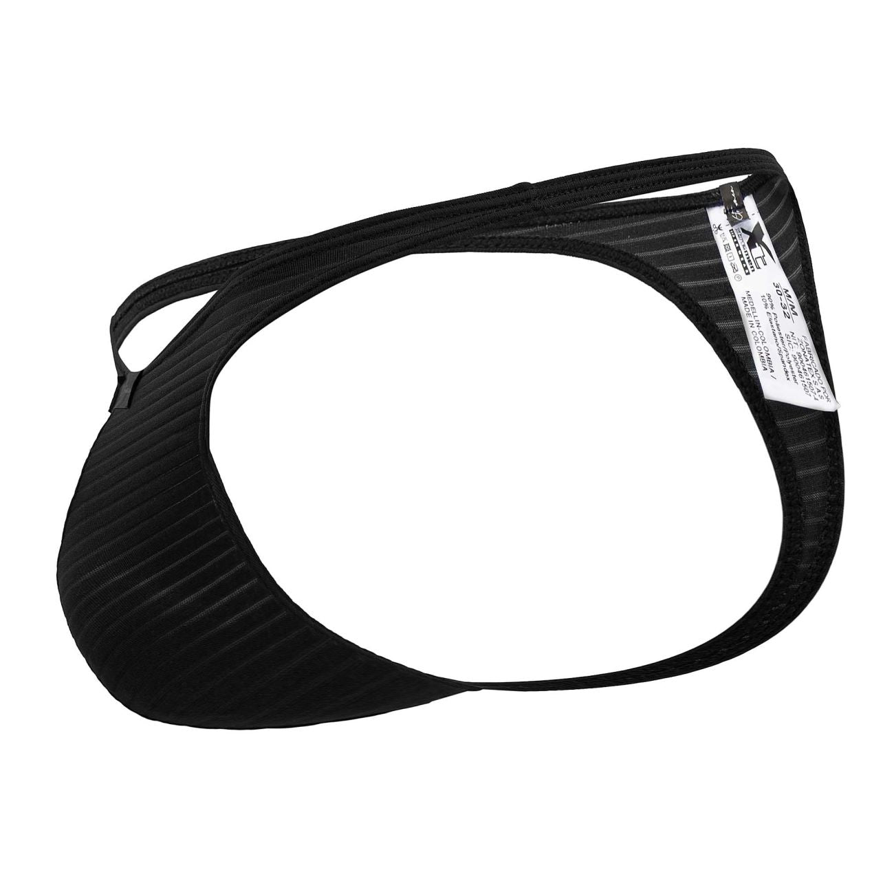 Xtremen 91198 Jacquard Thongs Color Black - DealByEthan.gay loves Xtremen