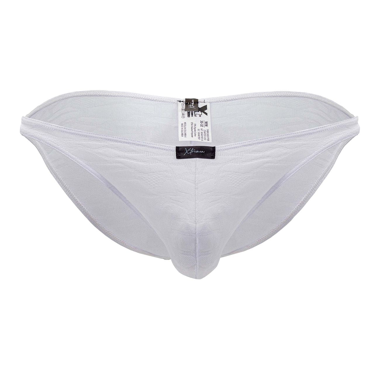Xtremen 91201 Jacquard Bikini Color White - DealByEthan.gay loves Xtremen