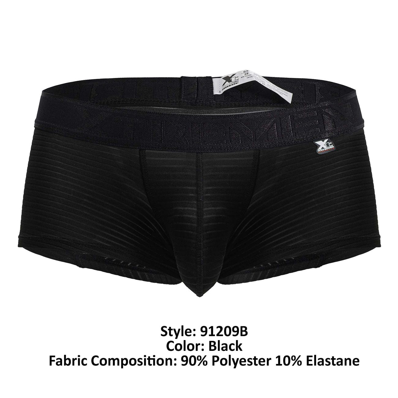 Xtremen 91209B Microfiber Trunks Color Black - DealByEthan.gay loves Xtremen