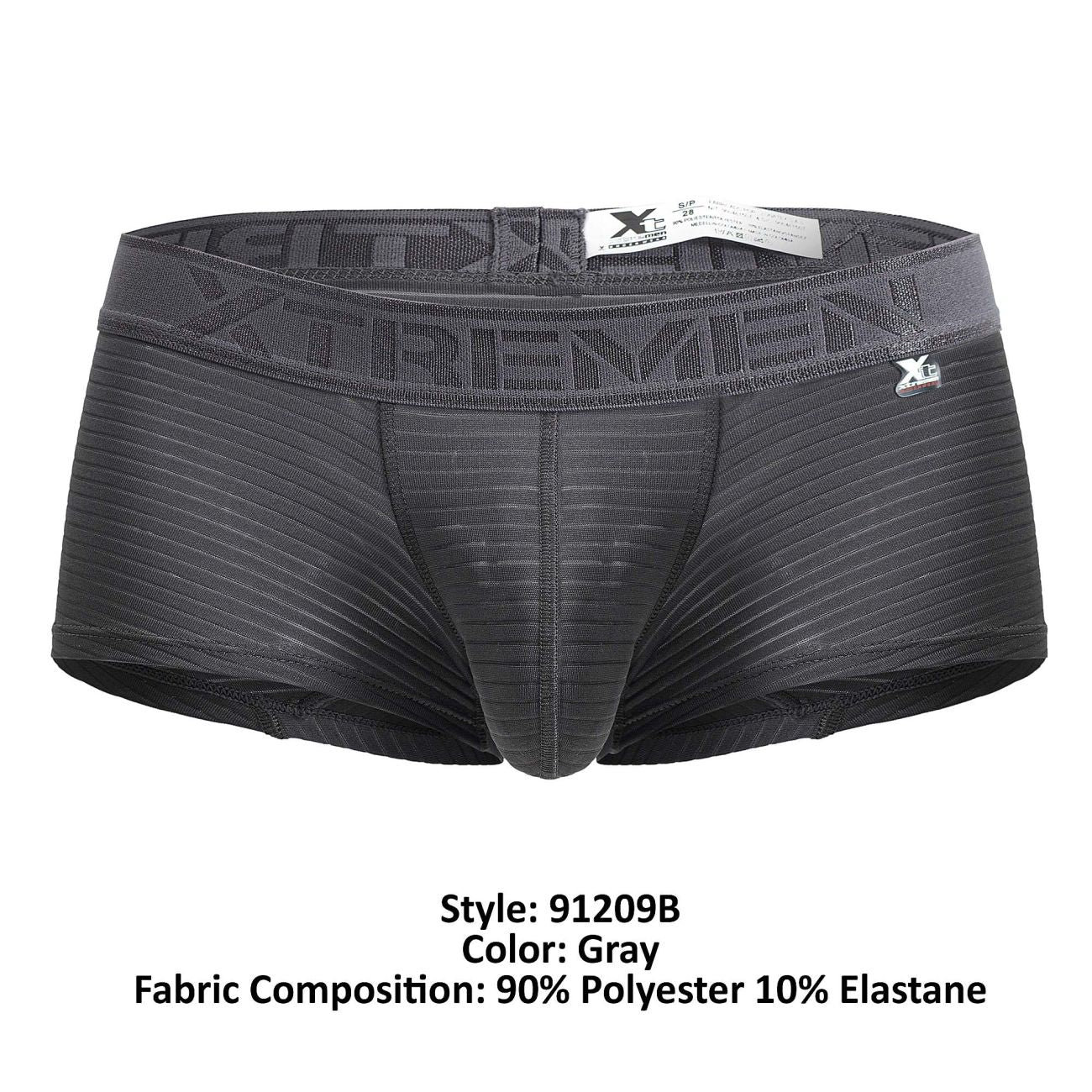Xtremen 91209B Microfiber Trunks Color Gray - DealByEthan.gay loves Xtremen