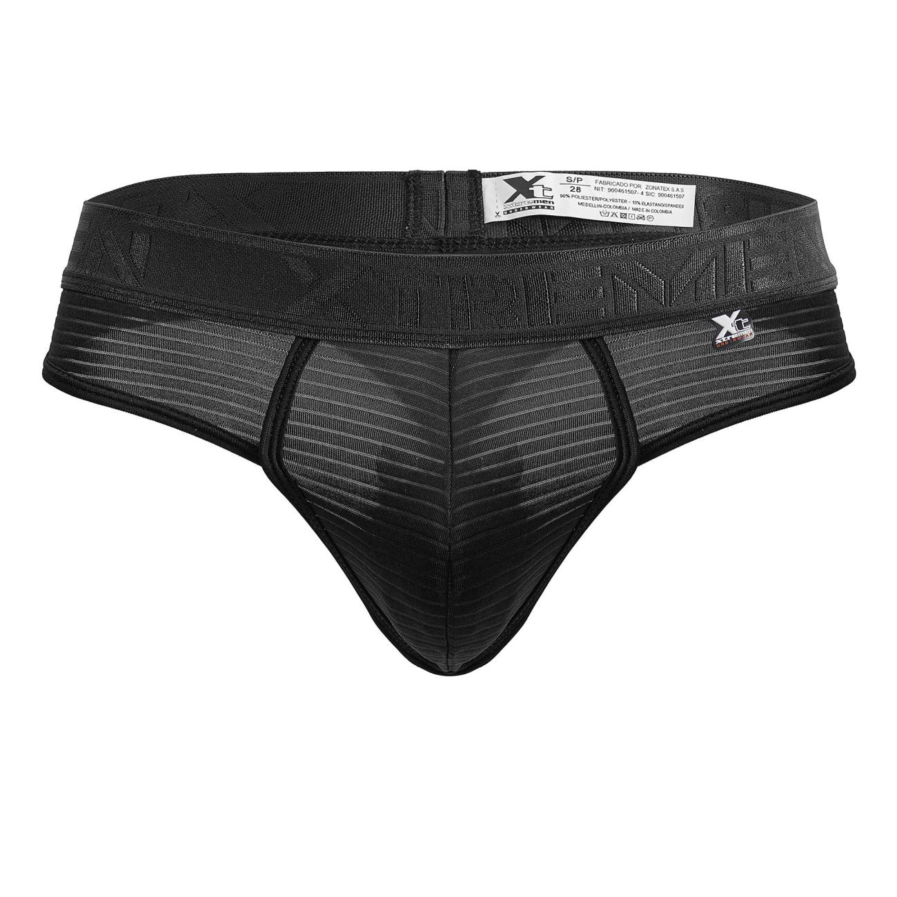 Xtremen 91211B Microfiber Thongs Color Black - DealByEthan.gay loves Xtremen